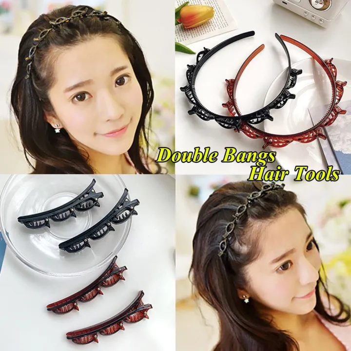 LIJU78113 Hair Style Tooth design Easy to Use Girl Braided Hair Clip ...