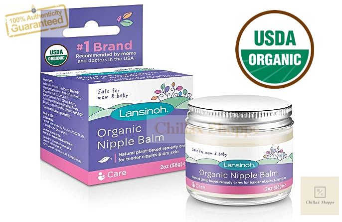 Lansinoh - Organic Nipple Cream for Breastfeeding 2Oz