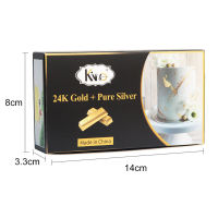24K Gold Foil Edible Gold Leaf Sheets for Cake Decoration Steak Real Gold Paper Gold Flakes Cooking Drink Food Dessert Gold Leaf