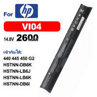 HP แบตเตอรี่แล็ปท็อปVI04 เข้ากันได้440 445 450 G2 HSTNN-DB6K HSTNN-LB6J HSTNN-LB6K HSTNN-DB6I TPN-Q139 TPN-Q140 TPN-Q141 TPN-Q142 TPN-Q143 TPN-Q144