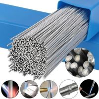 10/30/50pcs Low Temperature Melt Aluminum Silver Welding Rod Universal Welding Rods Cored Solder Alualuminum Wire Coil