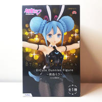 งานสวย สูง 31 cm. Hatsune Miku Anime Figure Models Bicute Bunnies Figure-Hatsune Mikuwink Ver Action Toy Figures Collection Toy New