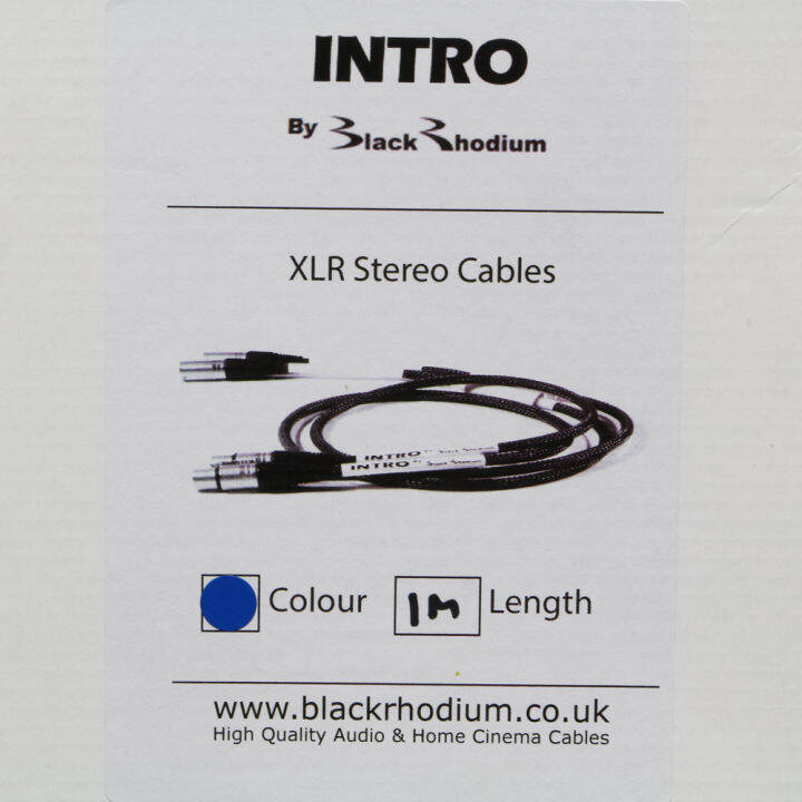 black-rhodium-intro-xlr-interconnect-1meter-pair-ของแท้ศูนย์ไทย-ร้าน-all-cable