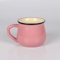 【jw】✘✎  Cup Bowl Big Belly Pottery Mug