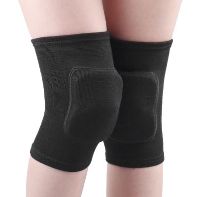 1 Pcs Thickened Sponge Dancing Sports Knee Pads Support Volleyball Kneeling Anti Collision Kneepads Protector Skating Guard Warm