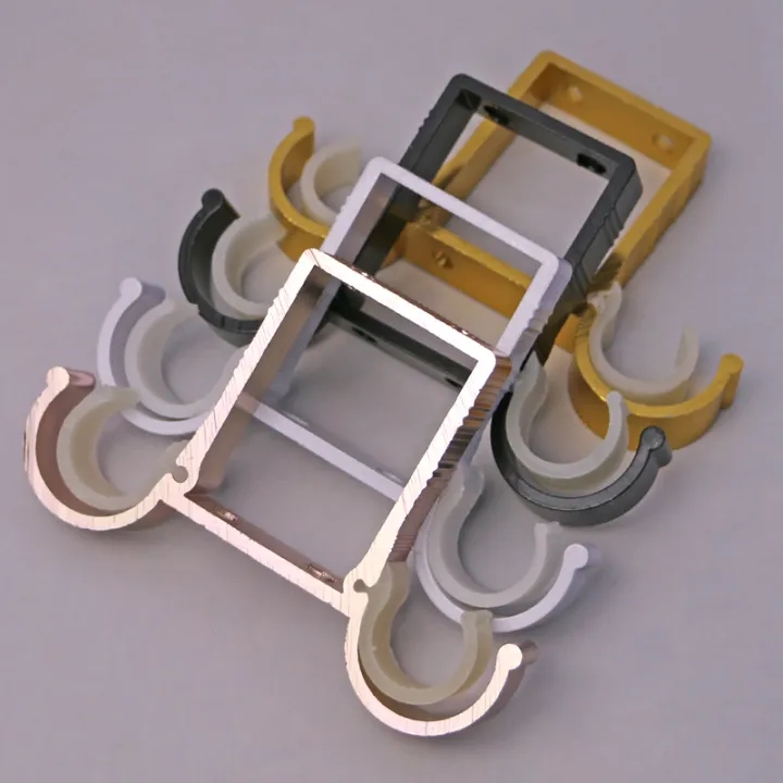 (READY STOCK) 28mm DOUBLE Ceiling Bracket for Railing Rod Curtain