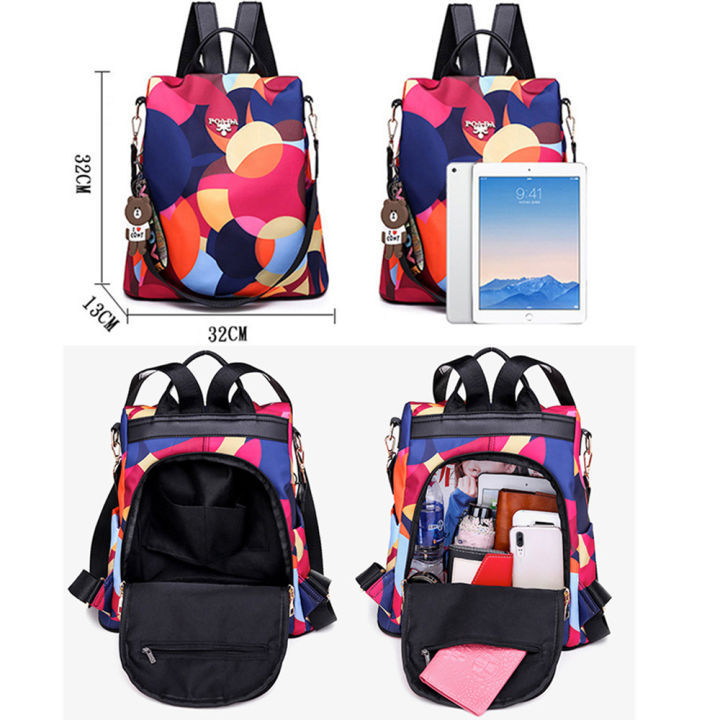 factory-sale-multifunctional-anti-theft-backpacks-oxford-shoulder-bags-for-teenagers-girls-large-capacity-travel-school-bag-2021