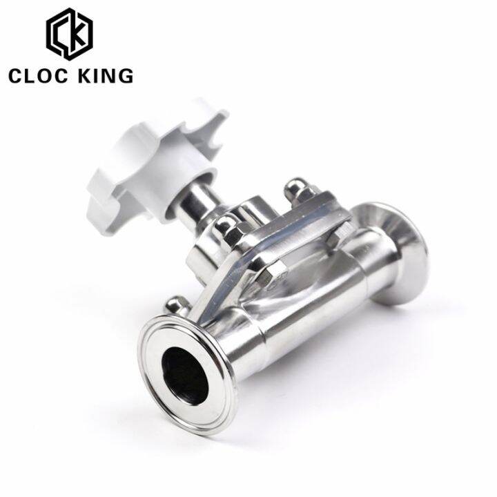 DN15 DN20 DN25 DN50 Sanitary Diaphragm Valve SS316L Stainless Steel 1.5