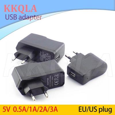 QKKQLA 5V 1A 2A 3A 3000ma Micro Power Adapter Supply plug USB Charging mobile phone Wall Charger AC to DC EU/US Universal 100V-240V