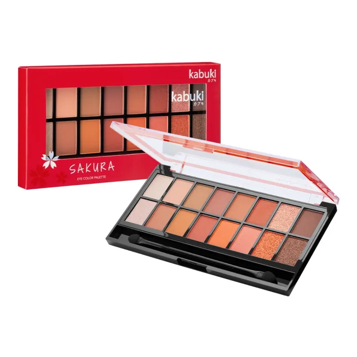 Kabuki Sakura Eye Color Palette K2004 คาบูกิ ซากุระ อาย คัลเลอร์ พาเลท