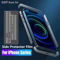 Res.♝☋สำหรับ Apple X Xs Xr 8 Plus 11 13 14 Pro Max Lado Do Telefone Filme De Hidrogel Macio ป้องกันรอยขีดข่วน Quadclaro Protetor Filmes