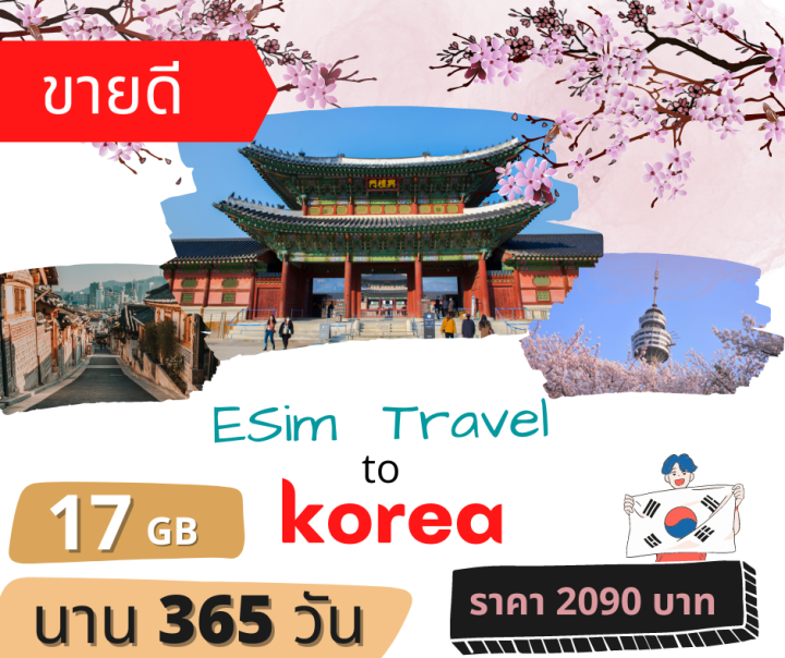esim-ท่องเที่ยวไปเกาหลี