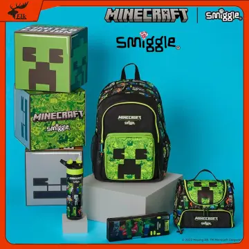 Minecraft 5-Piece Backpack and Lunch Box Set