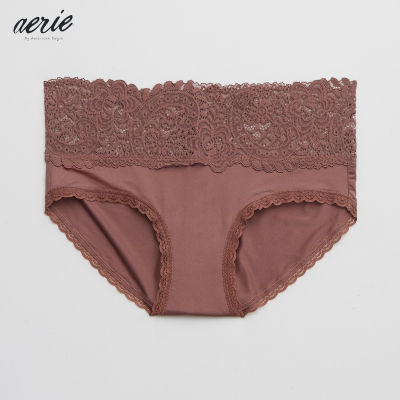 Aerie Shine Retro Lace Boybrief Underwear กางเกง ชั้นใน ผู้หญิง (AUD 077-7246-511)