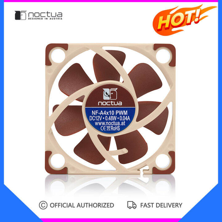 Noctua NFA4x10 PWM FLX 40mm 12v 5v Cooling fan 3pin 4pin PWM quiet Radiator For Computer Case