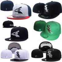 Fully enclosed hat baseball team bboy Chicago white sox cap size not adjusting plate cap hip-hop dance cap