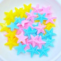 【Approving】30Pcs เรซิ่น LovelyStarfish FlatbackScrapbook Kawaii DIY Embellishments อุปกรณ์เสริม K51