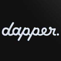 สติกเกอร์แต่งรถตัวอักษร Dapper ด้านหน้าด้านหลังกันลมหน้าต่างตกแต่งสติ๊กเกอร์ไวนิลกันน้ำเหนียวสูงสติ๊กเกอร์ติดรถ