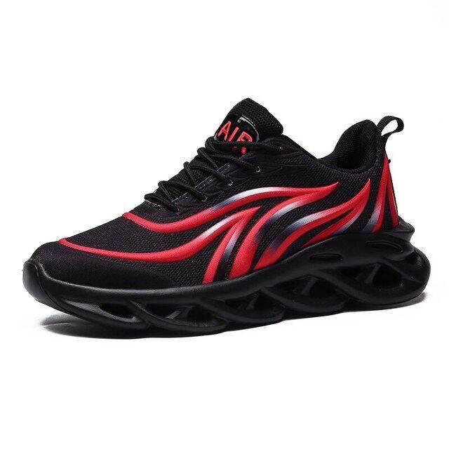 fashion-running-shoes-men-flame-printed-sneakers-knit-athletic-sports-blade-cushioning-jogging-trainers-lightweight