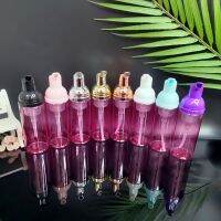 【YP】 10Pcs/60ML Transparent Pink Plastic Bottle Mousse Foam Cleaning Washing Dispenser Sub-bottle