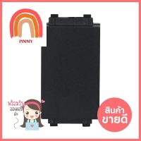 แผ่นปิดช่องว่าง 1 ช่อง PHILIPS LEAF สีดำBLANK INSERT PHILIPS LEAF 1M BLANK MODULE BLACK **ใครยังไม่ลอง ถือว่าพลาดมาก**