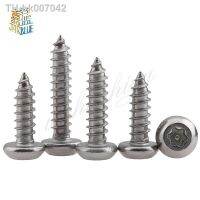 ✑◑  304 Stainless Steel-Lobe Round Pan head self tapping screw torx screw Anti-theft screw M2.9/M3.5/M3.9/M4.8x6.5/9.5/13/19/25-38mm