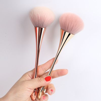 【cw】 Brand 10 Colors Professional Foundation Makeup Brush High End Nylon With Plastic Handle Blush Make up Tool Kit