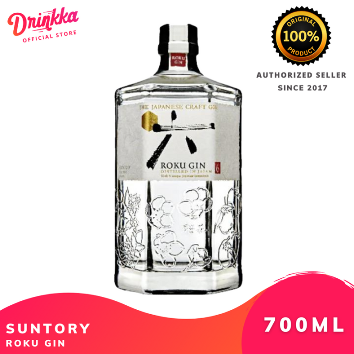Suntory Roku Japanese Gin 700ml Lazada PH