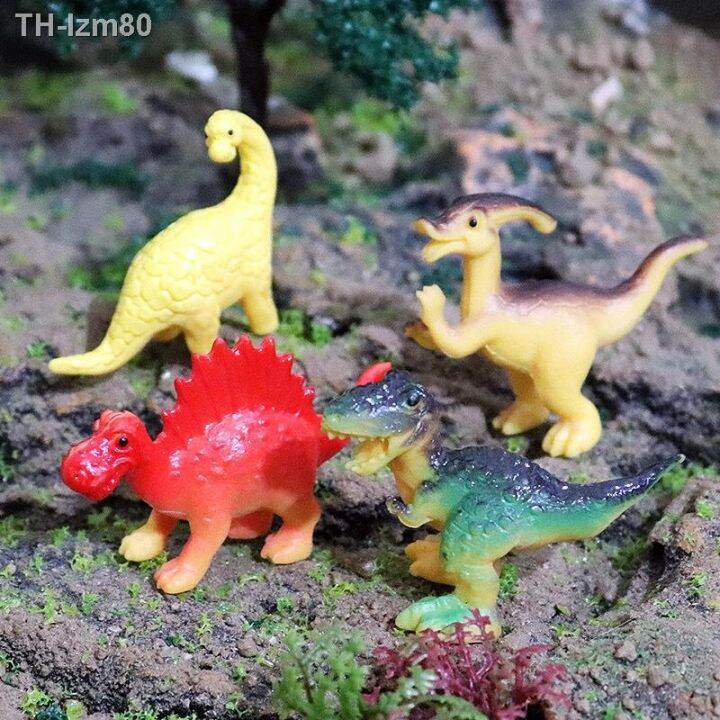 ของขวัญ-simulation-model-of-solid-jurassic-dinosaur-toy-static-mini-comb-spines-dragons-tyrannosaurus-rex-furnishing-articles