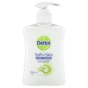 Nước rửa tay diệt khuẩn Dettol Hand Wash dưỡng da nha đam 250ml nội địa Úc