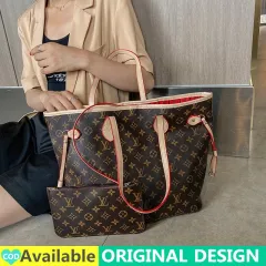 Top Grade ) LV Neverfull Tote Bags 2022 New Fashion Sling Bag Zero ...