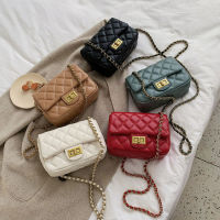 INs Korea Style PU Leather For Women Handbags Purses Ladies Crossbody Shoulder Bags Girls Chain Mini Phone Bags Bolsos Feminina