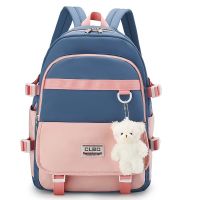 [COD] 3-6 grade boys and girls childrens school bag cute cartoon large-capacity backpack light primary student