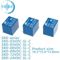 【CC】◆❣  free shipping 20PCS/batch of relay SRD-05VDC-SL-C SRD-12VDC-SL-C SRD-24VDC-SL-C 5V 9V 12V 24V 48V 10A 250VAC 5PIN T73