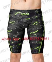 Mens Swimming Shorts Trunks Summer Professional Competition Swim Trunks Training Fitness Exercise Swimming Swimwear 2023