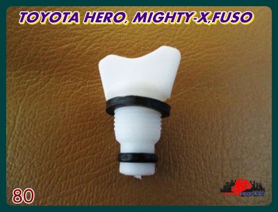 TOYOTA HERO MIGHTY-X FUSO DRAIN SCREW "WHITE" SET (1 PC.) (80) // สกรูถ่ายน้ำ (1 ชิ้น) สินค้าคุณภาพดี