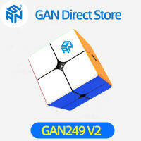 สามารถ249 V2เมจิกความเร็วโดย Cube ของ2x2 249มืออาชีพมินิพ็อกเก็ต Cube GAN V2 Cube stickerless ปริศนาโดยคิวผึ้ง