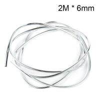 Chrome Trim Moulding Car Door Edge Protector Strip 2m x 6mm Self Adhesive