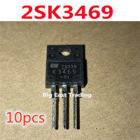 10PCS K3469 2SK3469ใหม่ TO-220F 500V 12A,รับประกันคุณภาพ