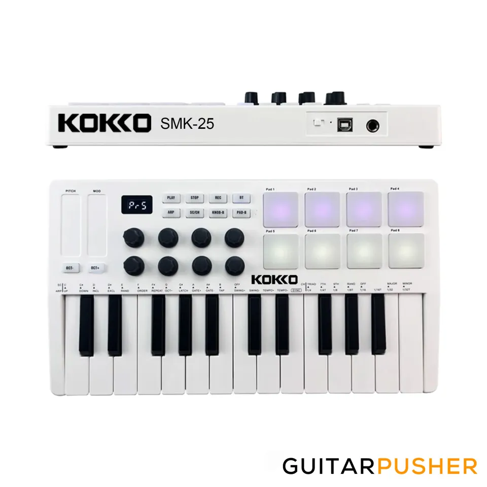 M-WAVE 25 Key USB MIDI Keyboard Controller With Backlit