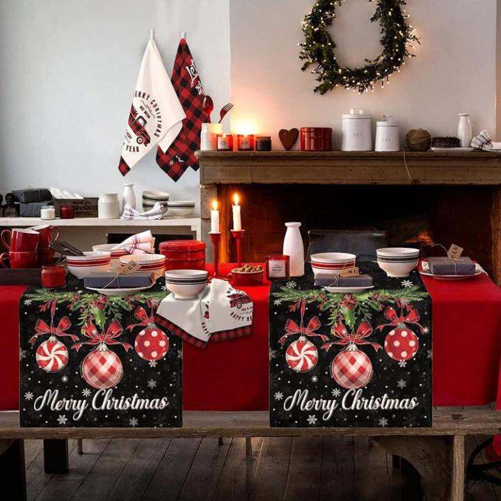 christmas-themed-table-runner-farmhouse-christmas-d-cor-for-table-red-and-black-long-seasonal-winter-christmas-holiday-farmhouse-style-table-decoration-pretty-good