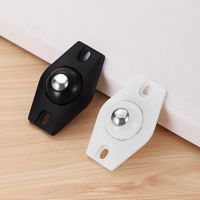 4x Steel Ball Adhesive Pulley Furniture Universal Wheel Storage Box Roller Self Casters for Cabinet Trash Can 360 Degree Caster