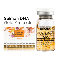 STAYVE Salmon DNA Gold Ampoule 8ml **พร้อมส่งทันที!!ของแท้ 100% นำเข้าจากเกาหลี แบ่งขาย 1 ขวด, ยกกล่อง (10 ขวด)**