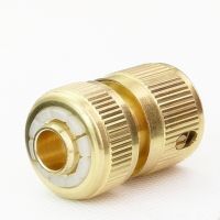 1pcs Quick Connector Tap for Garden Aluminum Micro Irrigation Watering Hose Pipe Fitting Adapter Coupling Watering Systems  Garden Hoses