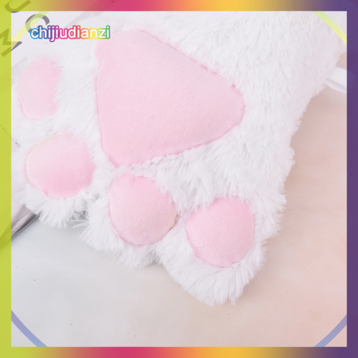 chijiudianzi-5ชิ้น-เซ็ต-cat-cosplay-costume-cat-tail-ears-collar-paws-ถุงมือชุดน่ารัก