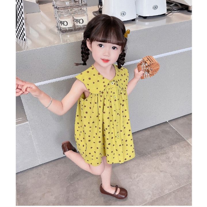 south-korean-girls-summer-wave-dress-2023-new-western-style-restoring-ancient-ways-children-brought-the-baby-doll-vest-skirt