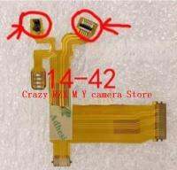 NEW Lens Aperture Flex Cable For Olympus M.ZUIKO DIGITAL ED 14-42 mm 14-42mm f/3.5-5.6 EZ 37mm Caliber Repair Part (With Socket)