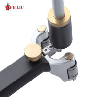 FEILIU Wood Scribe Wheel Mortise Gauge Scriber Anodizing Woodworking Sliding Marking Tool New