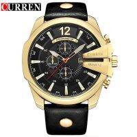 CURREN Top Brand Luxury Mens Sports Watches Quartz Watch Men Designer Man Quartz Gold Clock male Fashion Relogio Masculino 8176