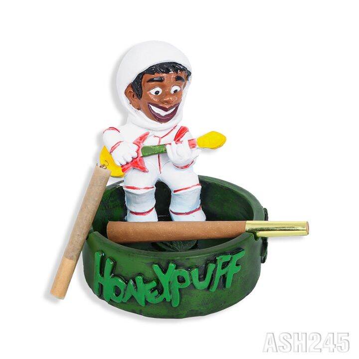 cod-booth-cross-border-new-mini-resin-green-ashtray-astronaut-playing-guitar-wholesale